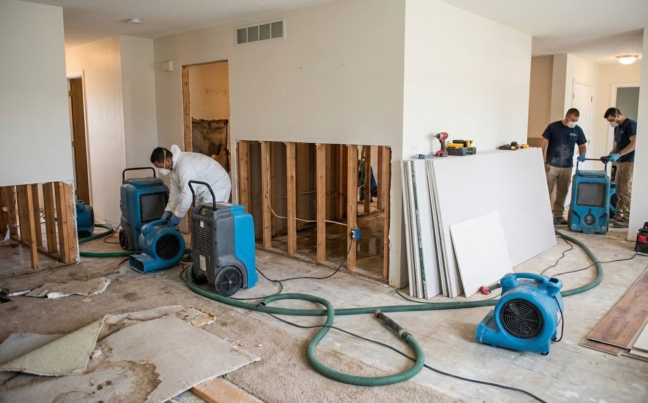 Wiederherstellung nach einem Wasserschaden